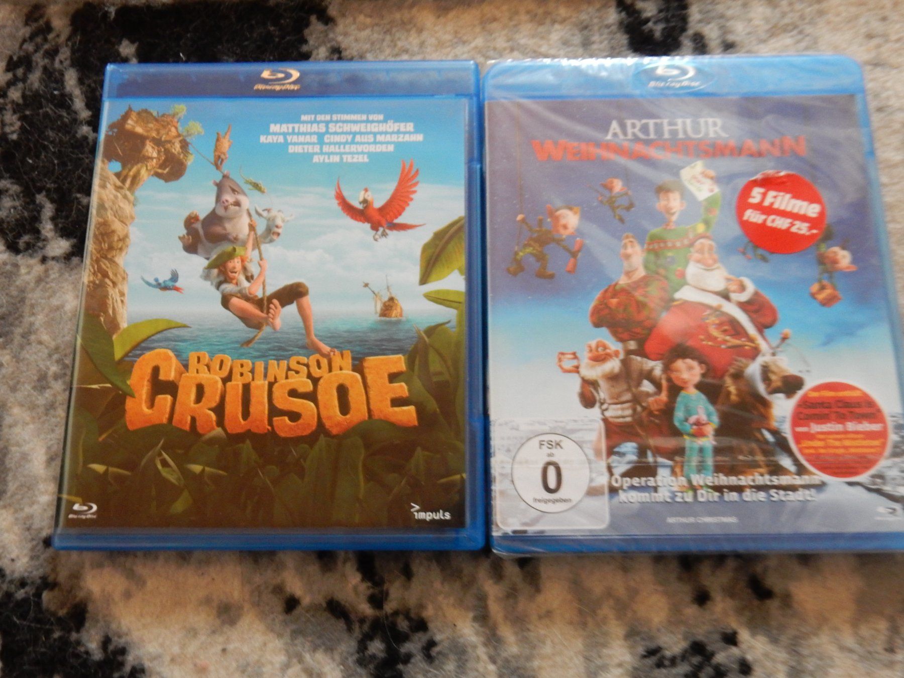 Alle DVDs: 2 Stk BluRay Disc Kinderfilme – Gebraucht aus Dulliken von Reto790