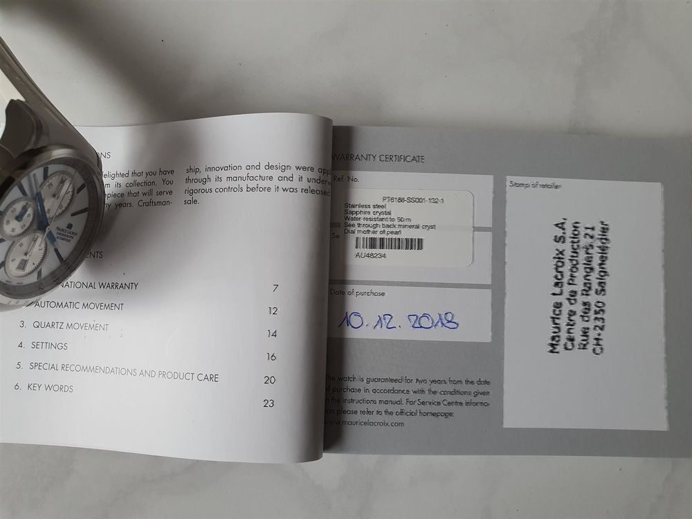 Maurice Lacroix Orologi: Maurice Lacroix Pontos – Usato da Neunkirch venduto da internet-shop 8