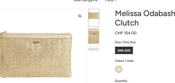 Borse da donna: Melissa Odabash pochette / Tasche – Usato da Collonges venduto da arashee 5