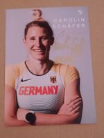 Carolin Schäfer - Leichtathletik - original signiert