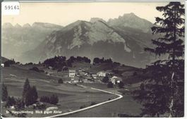 St. Margrethenberg - Blick gegen Alvier