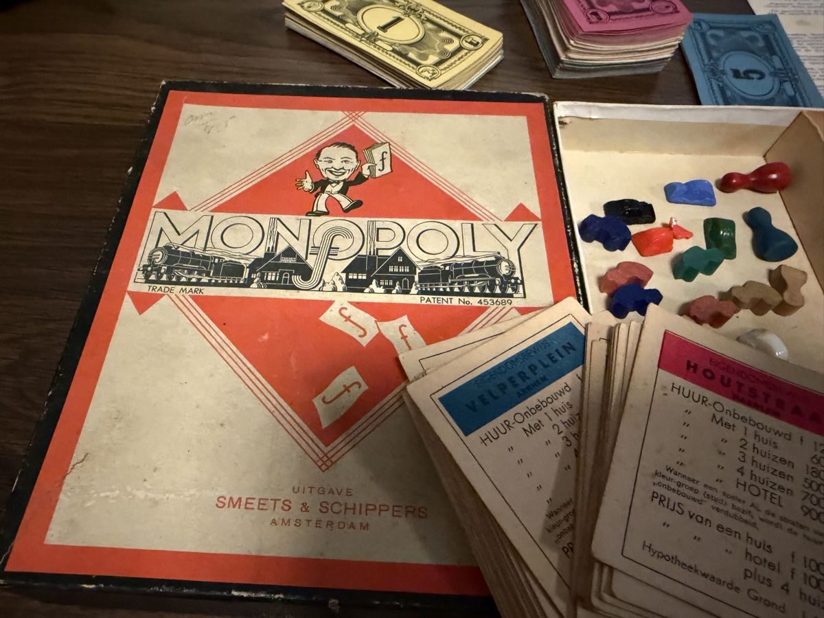 Parker Giochi: Vintage small Monopoly Board Game – Usato da BADEN venduto da Sprinz 1