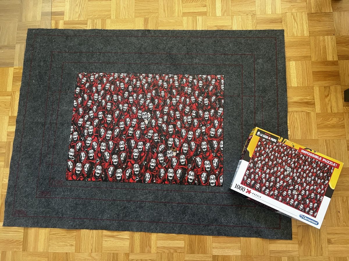 Clementoni Puzzles: Impossible Puzzle Clementoni Haus des Geldes – Gebraucht aus Schlieren von mle_lws6