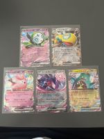 5 Japanische EX pokemon