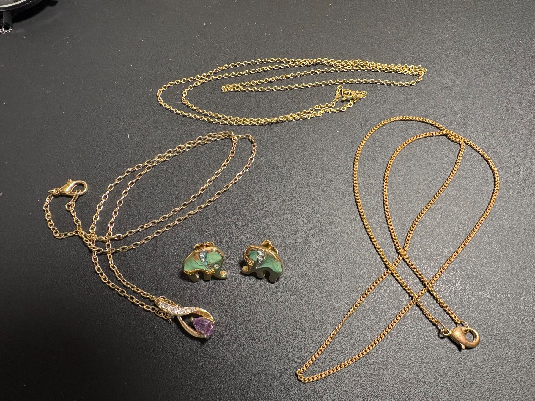 Autres bijoux: Schmucklot vergoldetet – D'occasion à St. Peterzell par verena40