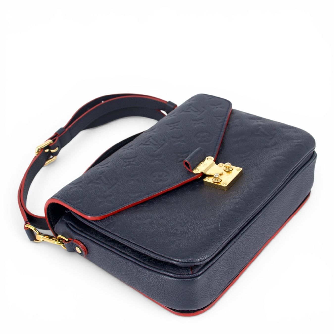 Louis Vuitton Borse da donna: Louis Vuitton Pochette Métis empreinte blau – Usato da Binningen venduto da Designerlabels 6