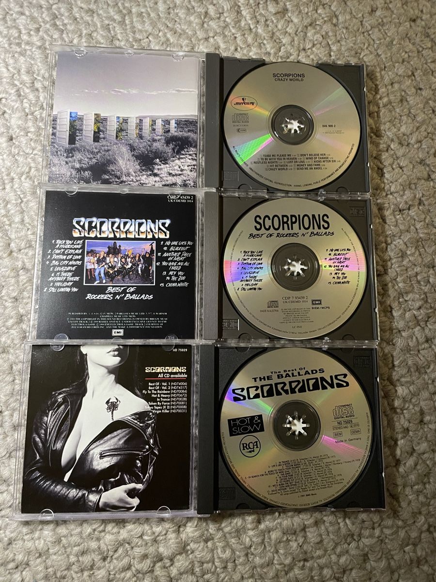 CD: 3x Scorpions  – Usato da Reinach AG venduto da trigger7811 1