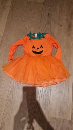 Halloween-/Kürbiskleid, 98/104