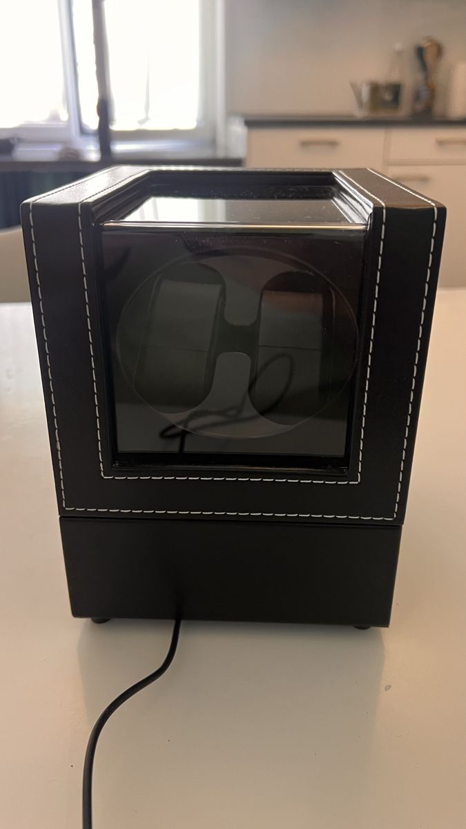 Montres: Automatic Watch Winder for 2 watches, Black, New – Neuf (Voir description) à Zürich par fer_6stt 1
