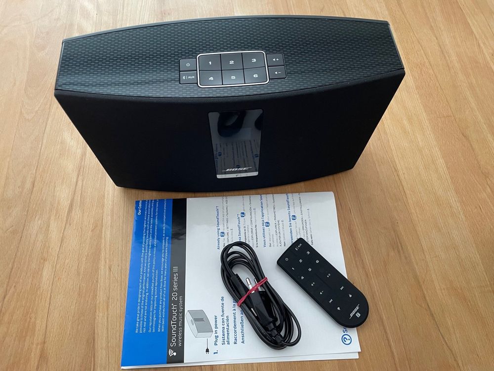 BOSE Sound Touch 20 Series III schwarz (Gebraucht) in Binz für CHF 105 ...