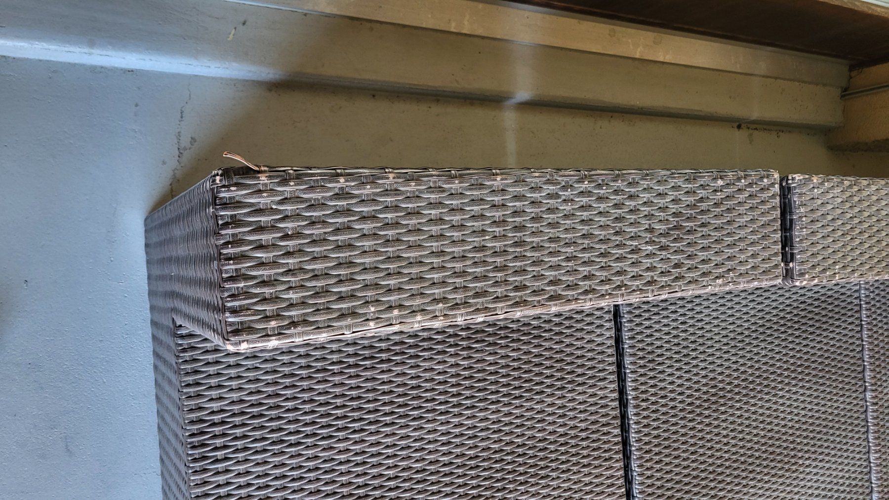 Divani: Grosse Gartenlounge, modulares Rattanset. – Usato da Untersiggenthal venduto da Leimi9 5