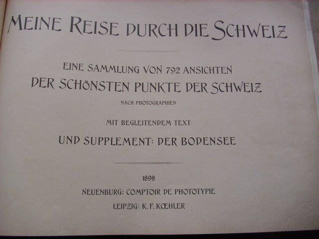 Libri: Meine Reise durch die Schweiz – Usato da Büsingen venduto da Flohminator 1