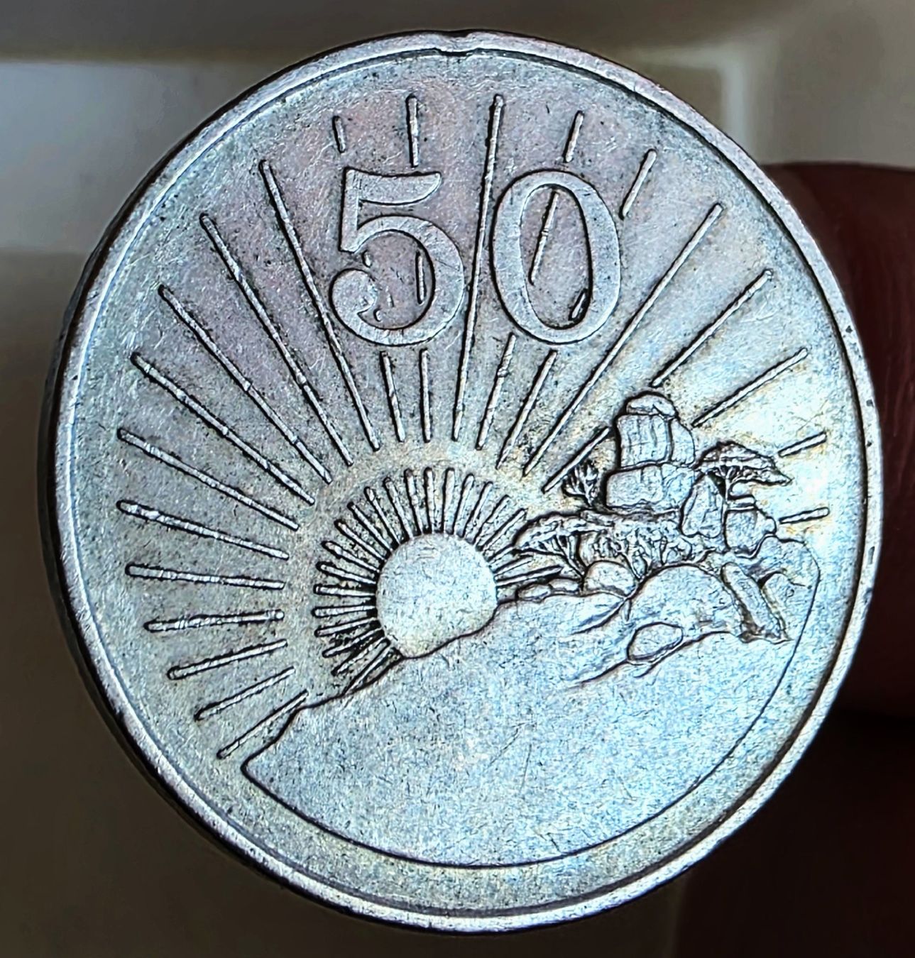 Tutti le monete: SIMBABWE 50 CENTS 1980 – Usato da Winterthur venduto da Creso70