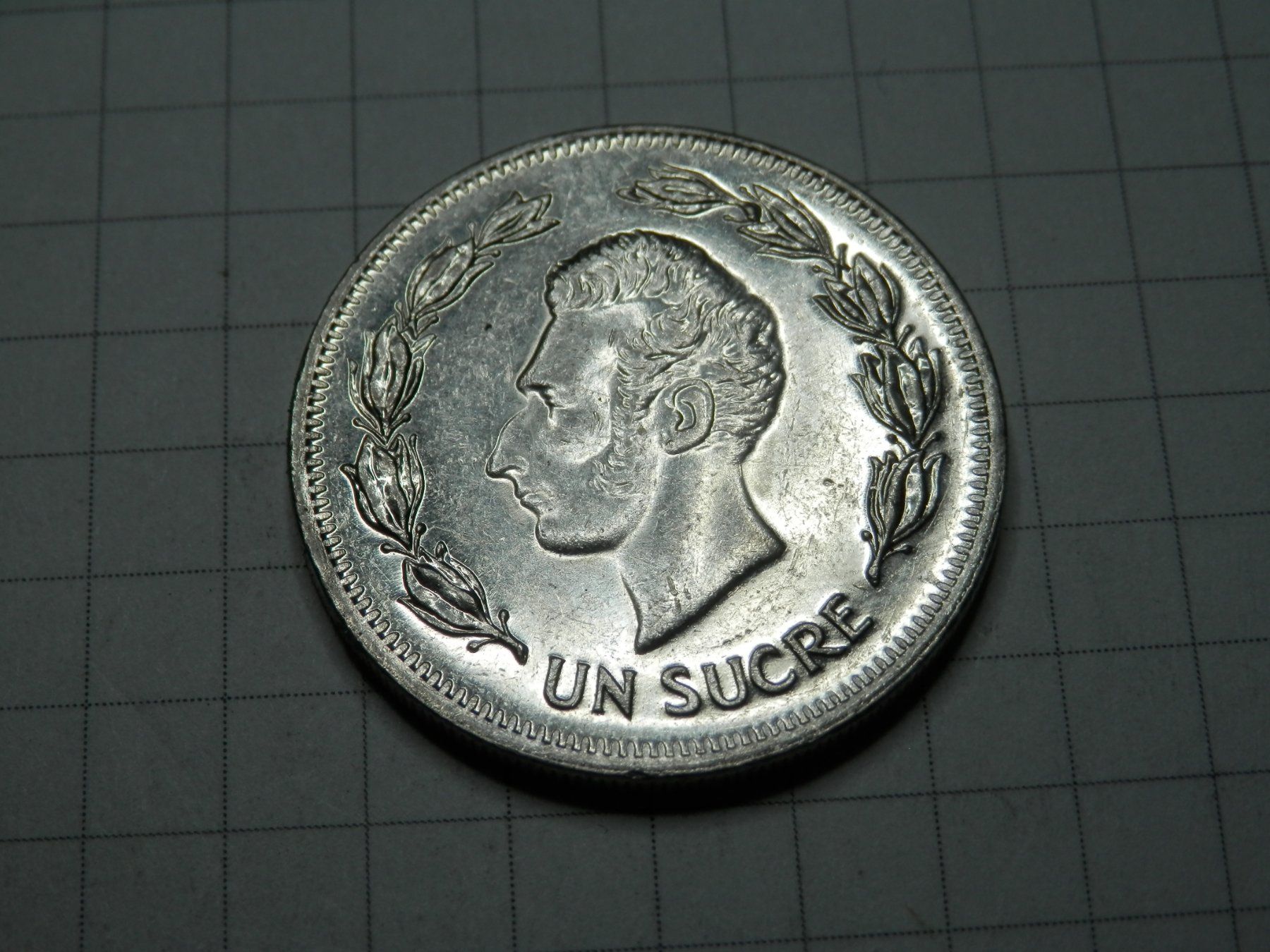 Tutti le monete: Ecuador  1 Sucre, 1986 – Usato da Weiach venduto da weiach81 1