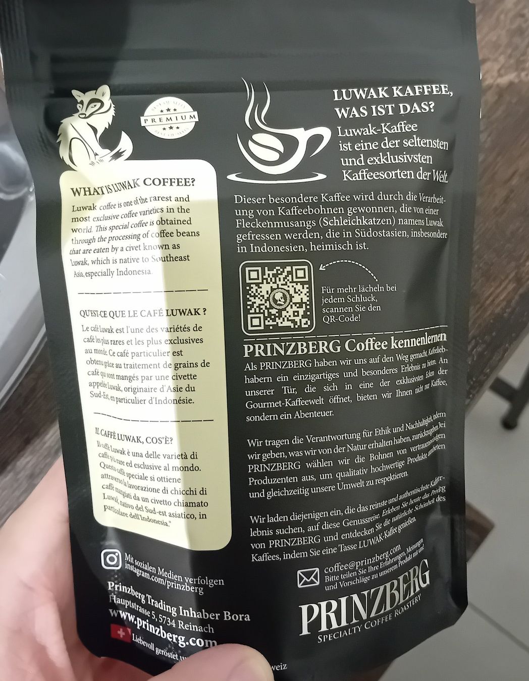 Lebensmittel & Spezialitäten: Coffee Prinzberg – Neu und originalverpackt aus Grenchen von Wolf313 2