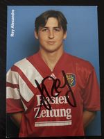 Rey Alexandre FCB Autogrammkarte - Rarität für Sammler!