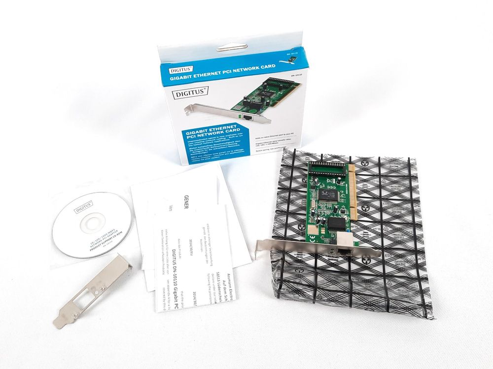 DIGITUS Gigabit Ethernet PCI Network Card | Kaufen Auf Ricardo