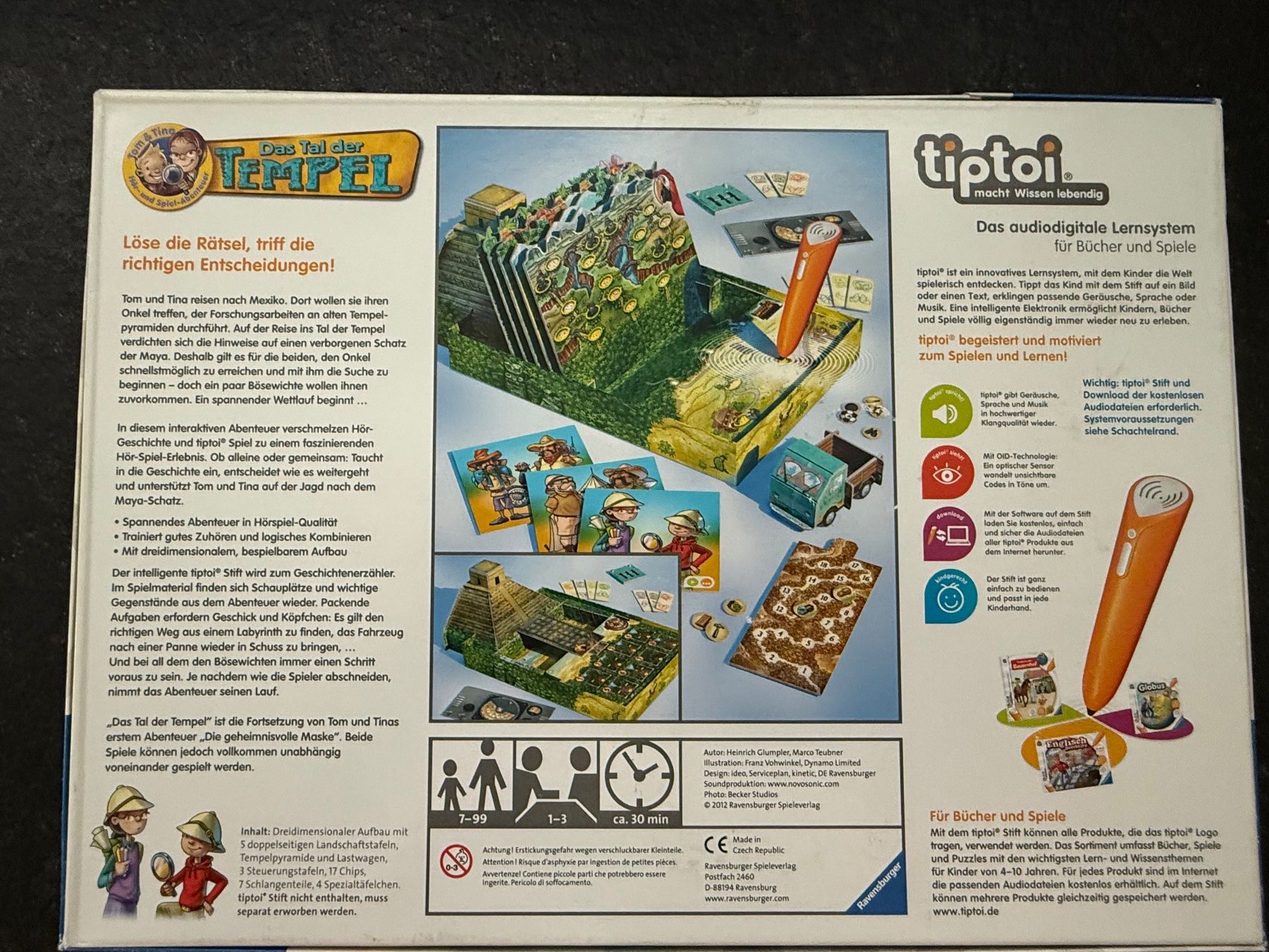 Ravensburger Giochi: Tiptoi Spiel: " Das Tal der Tempel" – Usato da Sarnen venduto da Pinoccio6 2