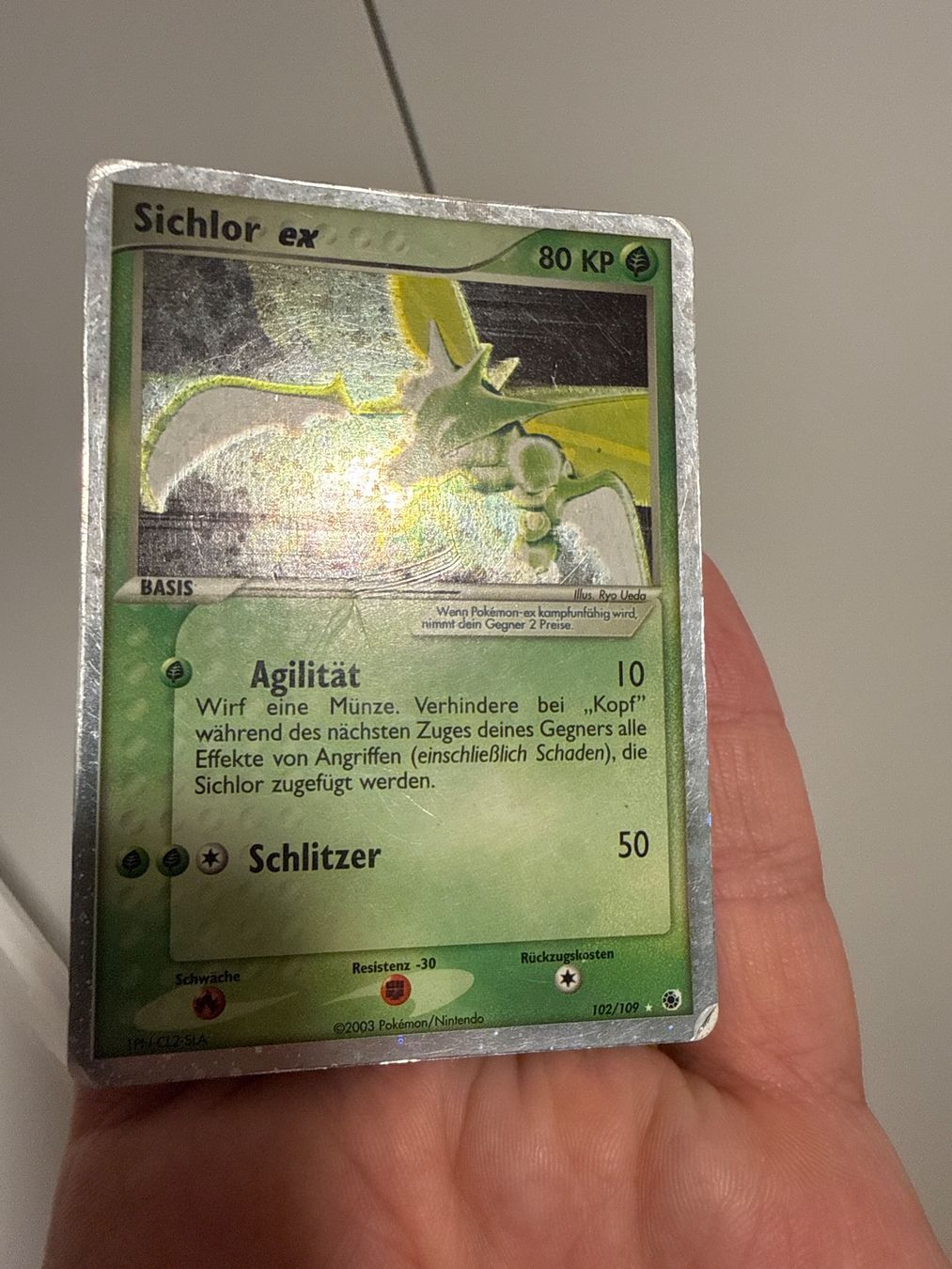 Cartoline: Pokemon Sichlor EX 102/109 – Usato da Frauenfeld venduto da Poke_Toniii 1