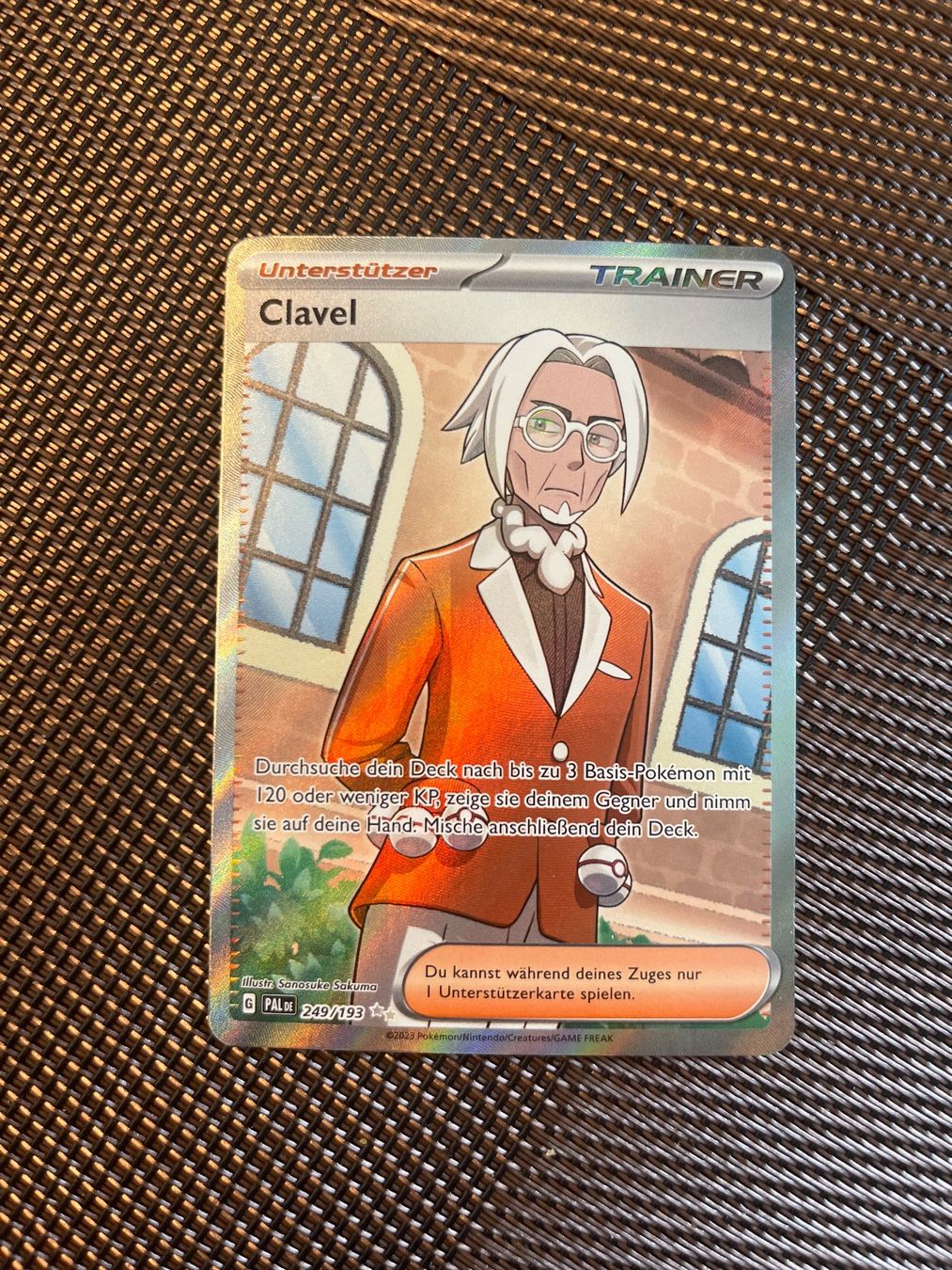 Pokémon Carte collezionabili: Pokemon Clavel Fullart Paldea Evolved Deutsch – Nuovo (secondo la descrizione) da Wabern venduto da Collectfun