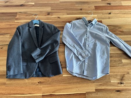 Ensemble garçon H&M veste 116 et chemise Next 122 top!