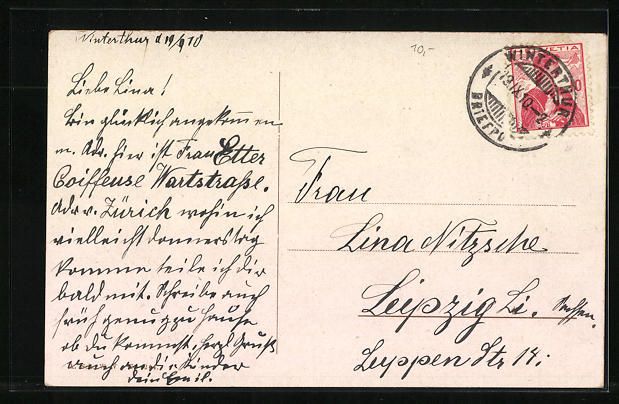 Cartoline postali: AK Winterthur, Kantonales Technikum – Usato da Berlin venduto da bartko-reher 1