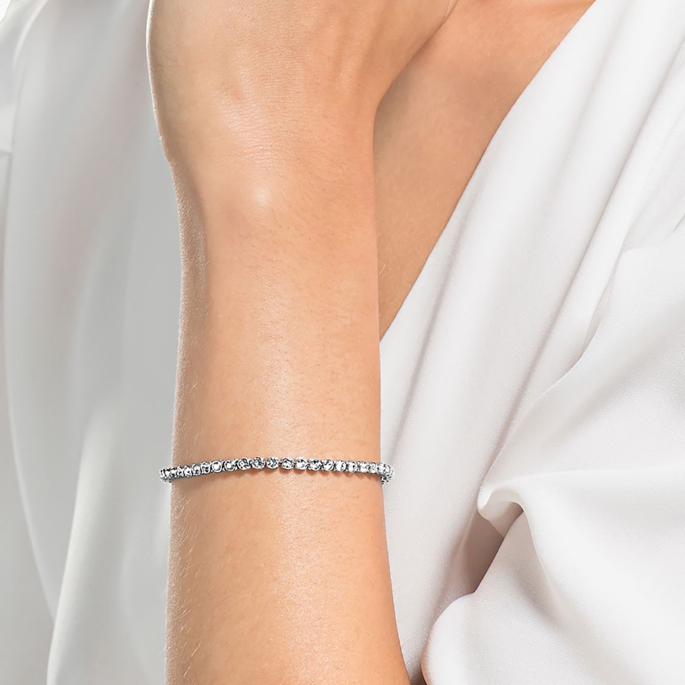 Swarovski Bracciali & Braccialetti: Swarovski tennis Armband original – Nuovo (secondo la descrizione) da Kirchleerau venduto da Piroska05 4