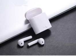 Kabellose Bluetooth-Kopfhörer mit Mikrofon + Ladebox