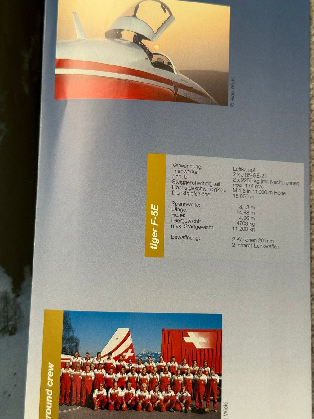 Schweizer Armee Documenti: Prospekt Patrouille Suisse 1999 - Schweizer Luftwaffe – Usato da Brütten venduto da Hst1 2