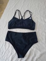 Adidas Bikini-Oberteil und -Unterteil, Größe M, schwarz