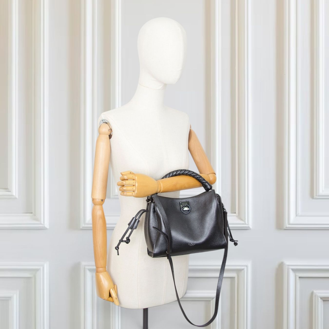 Mulberry Sacs femmes: Mulberry Small Iris Two-way schwarz metallic – D'occasion à Binningen par Designerlabels 2