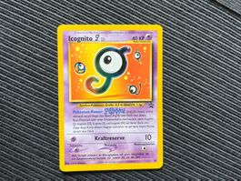 Pokemon Icognito Black Star Promo Non Holo