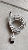 USB Ladekabel Micro USB auf USB A weiss gebraucht