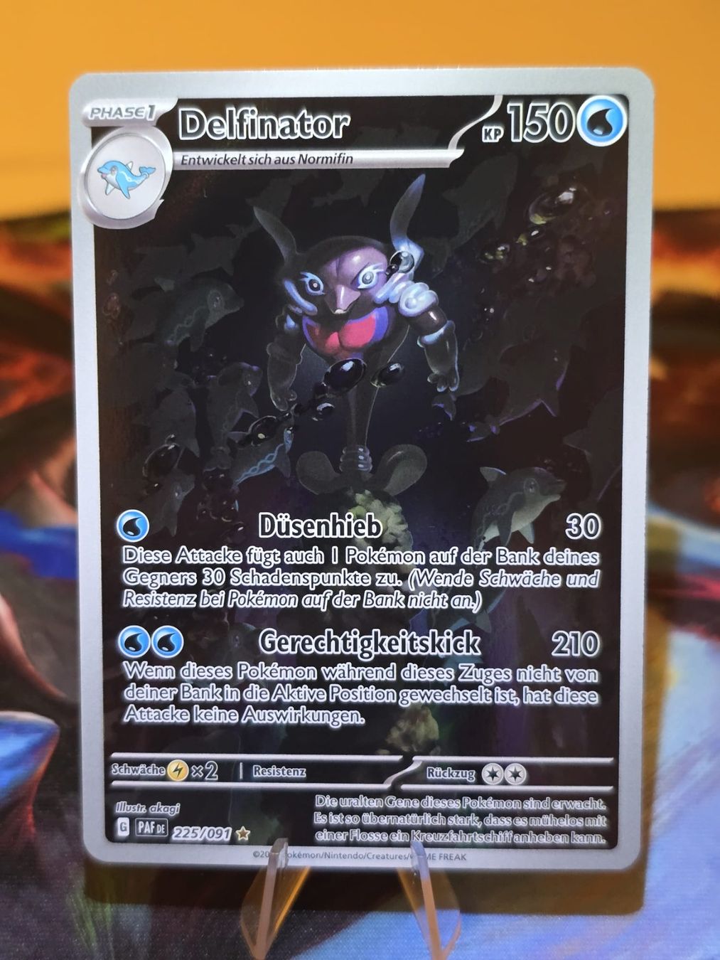Pokémon Carte collezionabili: Delfinator (PAF 225) – Usato da Lenzburg venduto da AkuyakuTCG