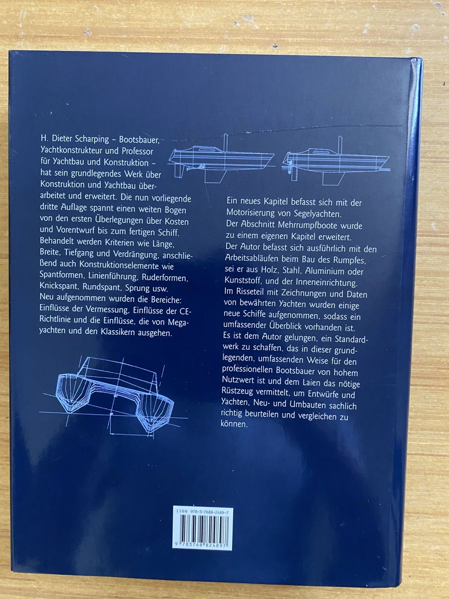 Libri: Konstruktion von Yachten – Usato da Aathal-Seegräben venduto da wagenburg01 3