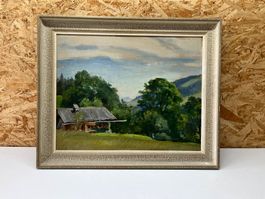 Gemälde / Adelboden von Richard Schaupp 1935       (ID M382)