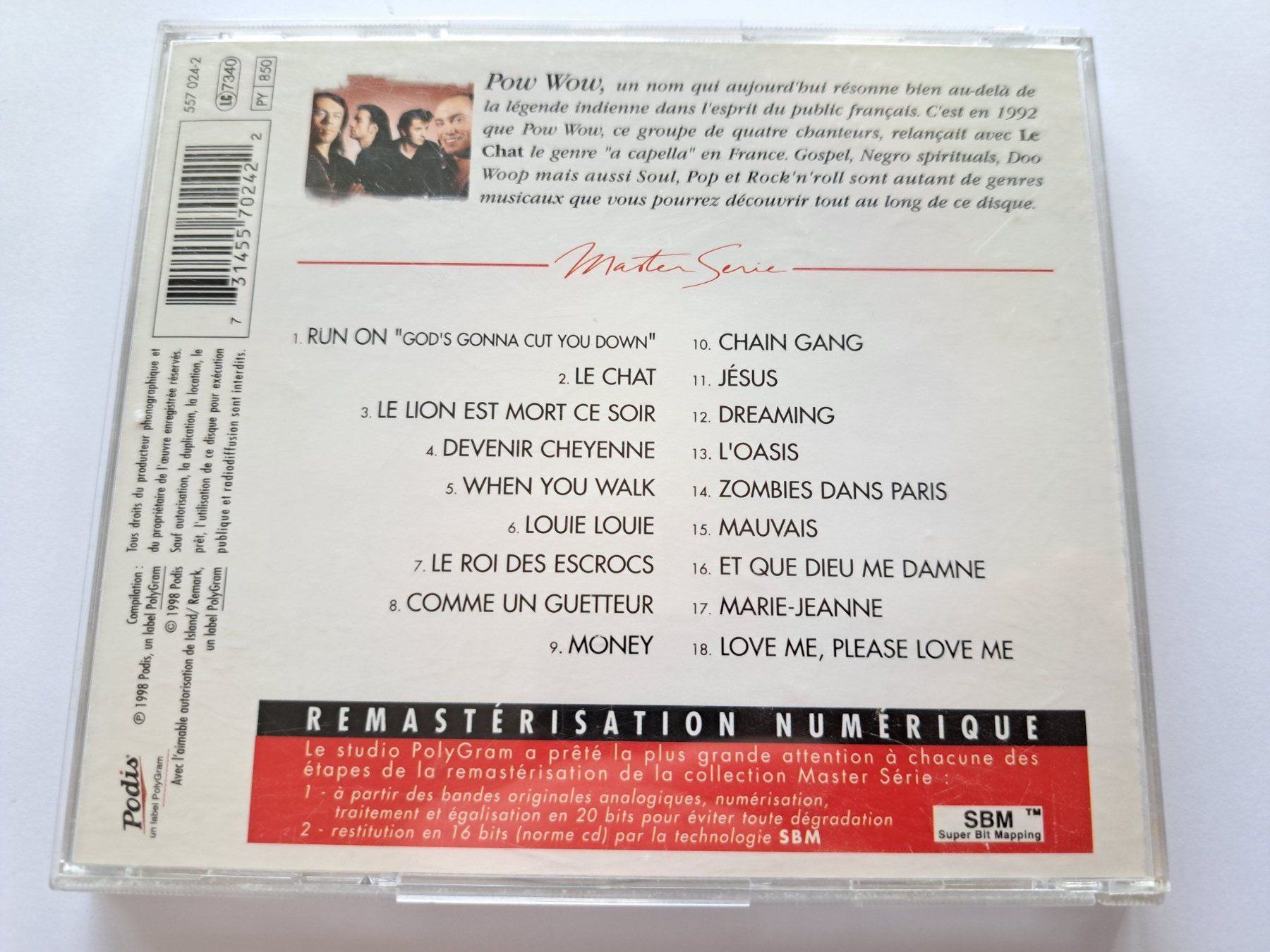 CD: Cd Pow wow  - Master série  – Usato da Pully venduto da bro_n52j 1