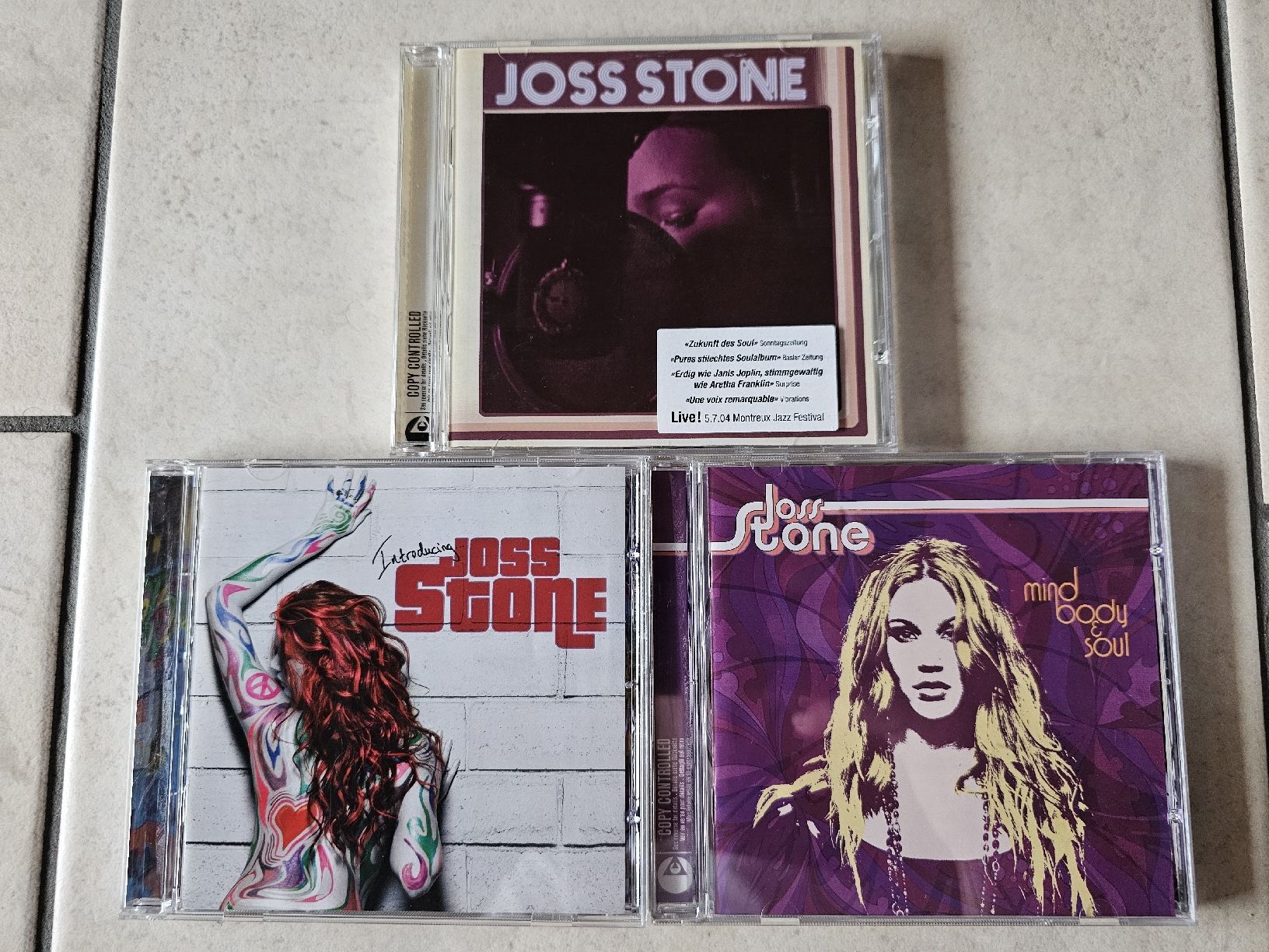 CD: 3x  Alben  -  Joss Stone – Usato da Schneisingen venduto da backstore24