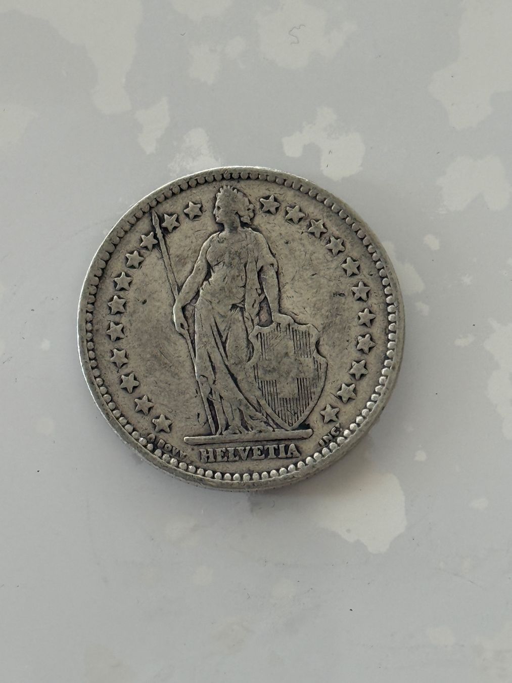 Tutti le monete: 2 Franken 1909  Rar – Usato da Wallisellen venduto da SWISS_SILVER1 1