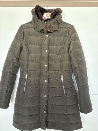 Lange Damen-Wintersteppjacke