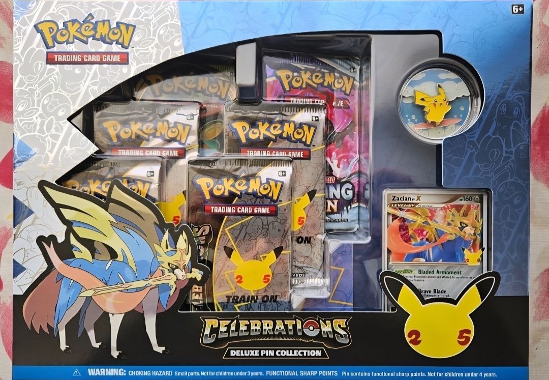 Pokemon Celebrations deluxe pin Collection box anniversary (Neu und ...