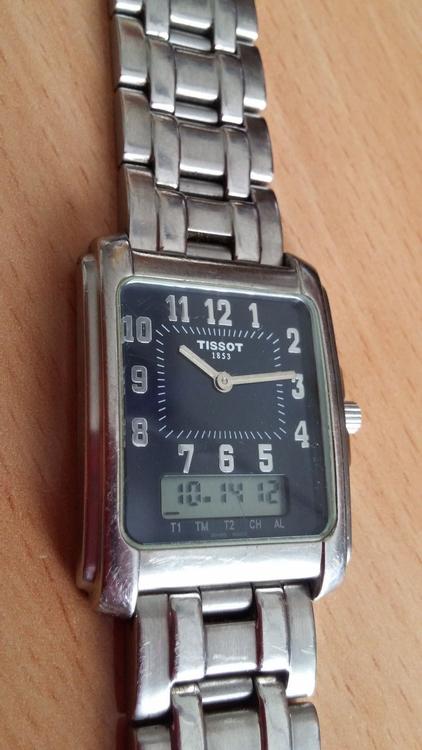 Tissot twotimer D130 230K Edelstahl Uhr Kaufen auf Ricardo