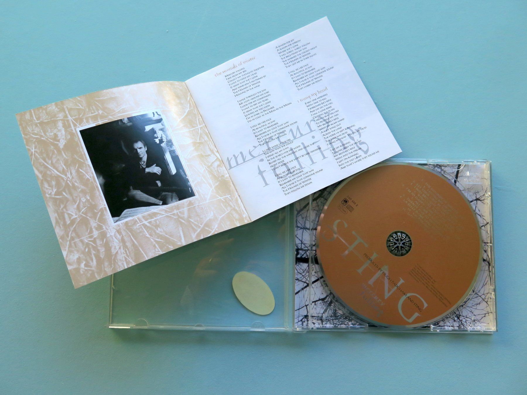 CD: (p) CD STING: Mercury falling, 1996 – Usato da Bern venduto da Balzamico 2