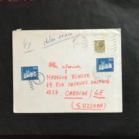 NP Brief aus Italien mit T-Entwertung auf Zst 417 (ANULÉ)
