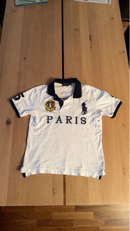 Polo Ralph Lauren Paris Big Polo weiss Grösse M