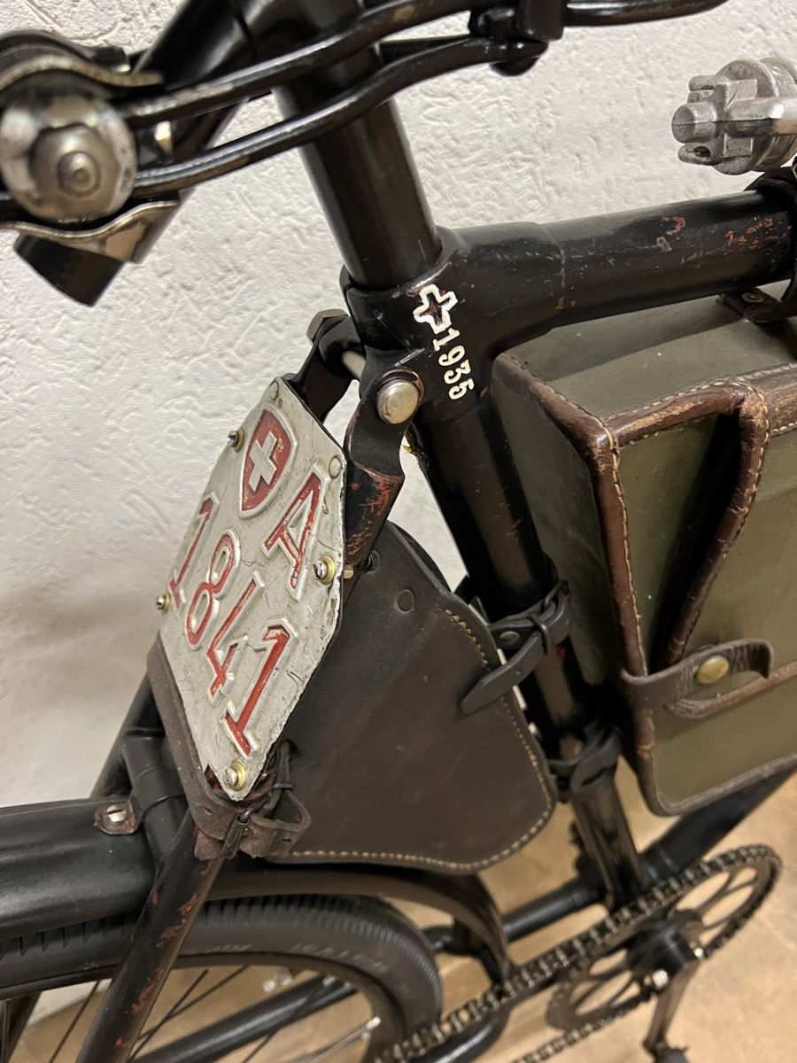 Schweizer Armee Biciclette: Ordonnanzrad 05/Jg:1935/11841 – Usato da Rüegsauschachen venduto da Dida1966 3