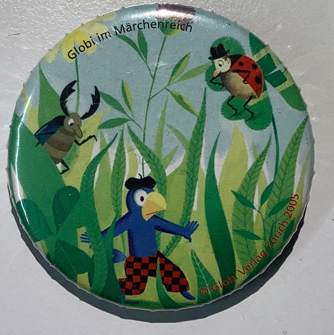 Placchette & Badge: GLOBI IM MÄRCHENREICH, 2005, ANSTECKBROSCHE/PIN – Usato da Ostermundigen venduto da L29