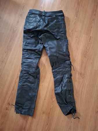 MQP Motorrad Lederhose, Gr. 48, Top Zustand für Biker!