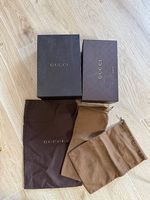Gucci Schuhboxen & Staubbeutel im Set