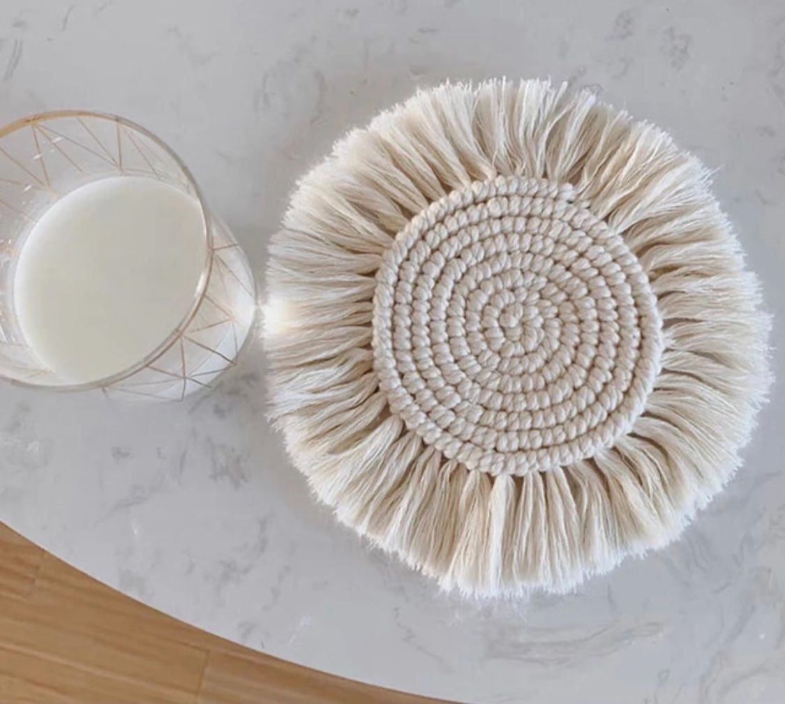 Sottobicchieri: Makramee Untersetzer boho-lux, NEU – Nuovo e nell'imballaggio originale da Lachen SZ venduto da Luxolino 4